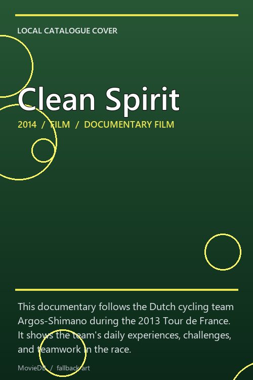 Clean Spirit poster