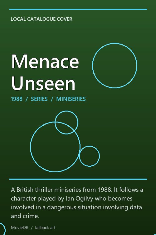 Menace Unseen poster