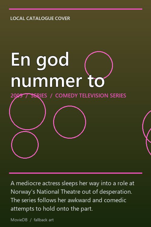 En god nummer to poster