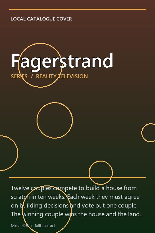Fagerstrand poster