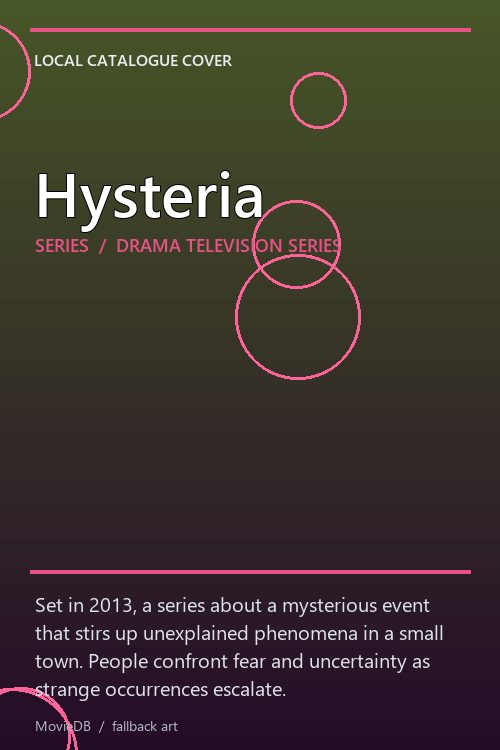 Hysteria poster