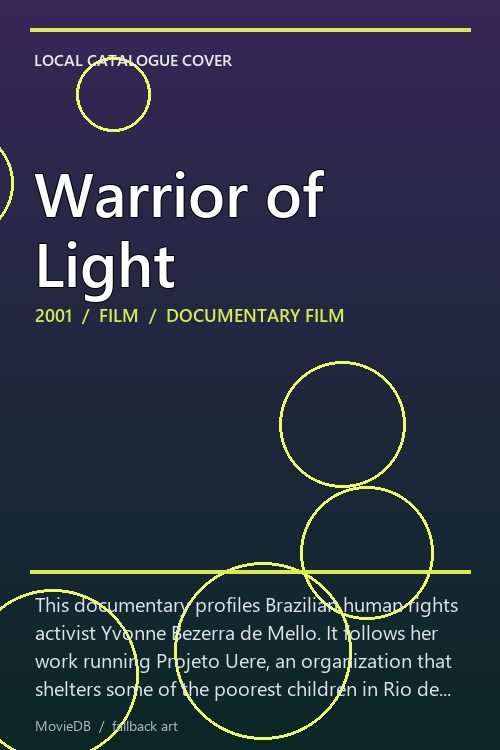 Warrior of Light poster