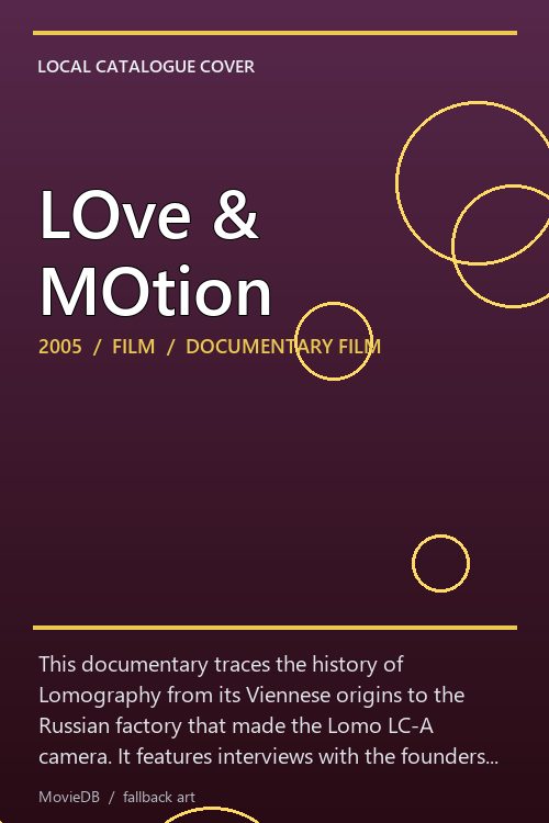 LOve & MOtion poster