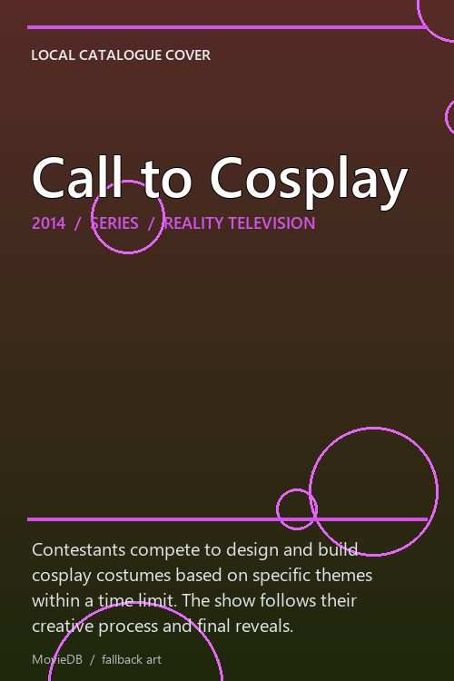 Call to Cosplay poster