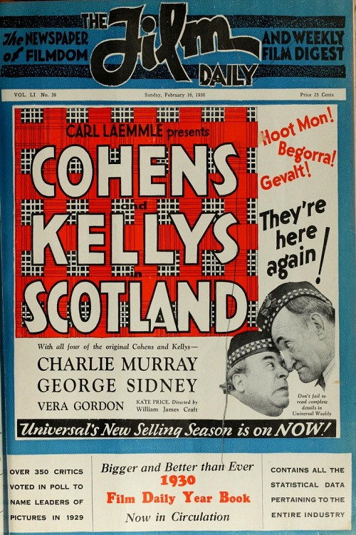 The Cohens and the Kellys in Scotland poster
