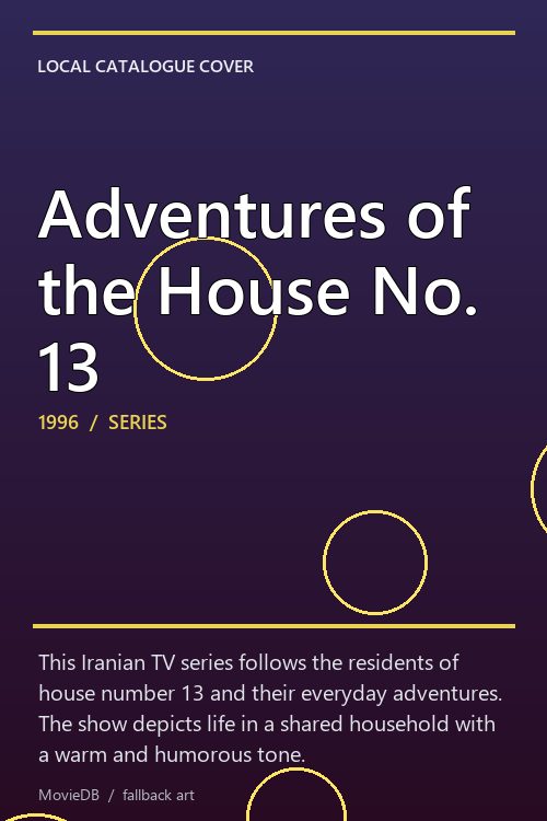 Adventures of the House No. 13 poster