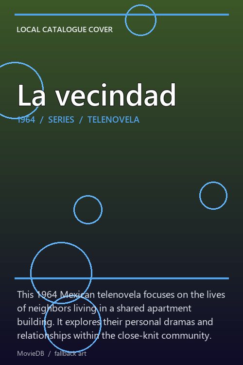 La vecindad poster