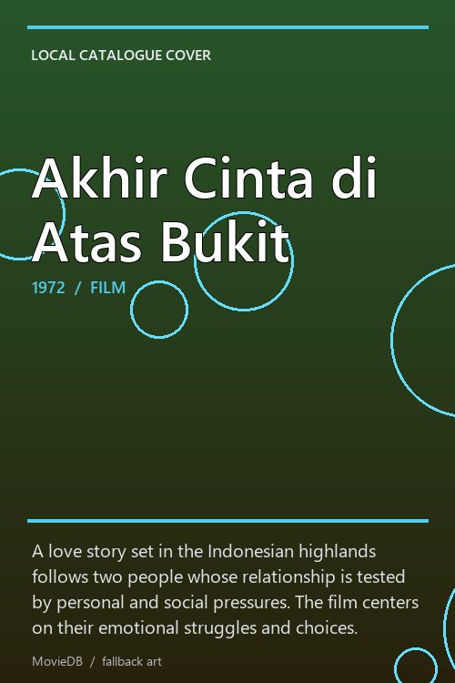 Akhir Cinta di Atas Bukit poster