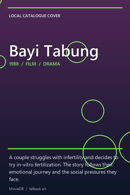 Bayi Tabung poster