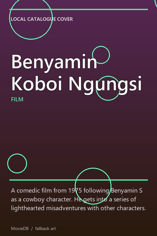 Benyamin Koboi Ngungsi poster