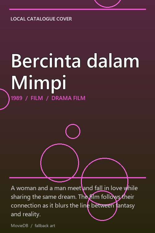 Bercinta dalam Mimpi poster