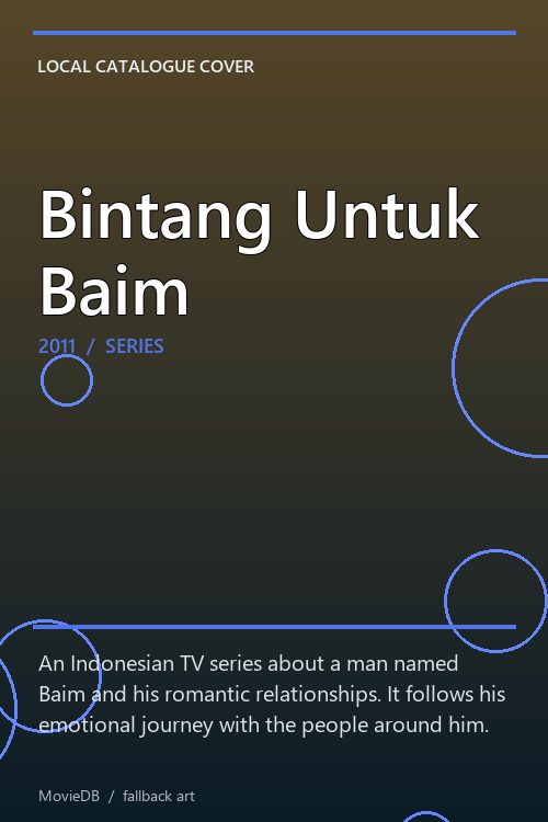 Bintang Untuk Baim poster