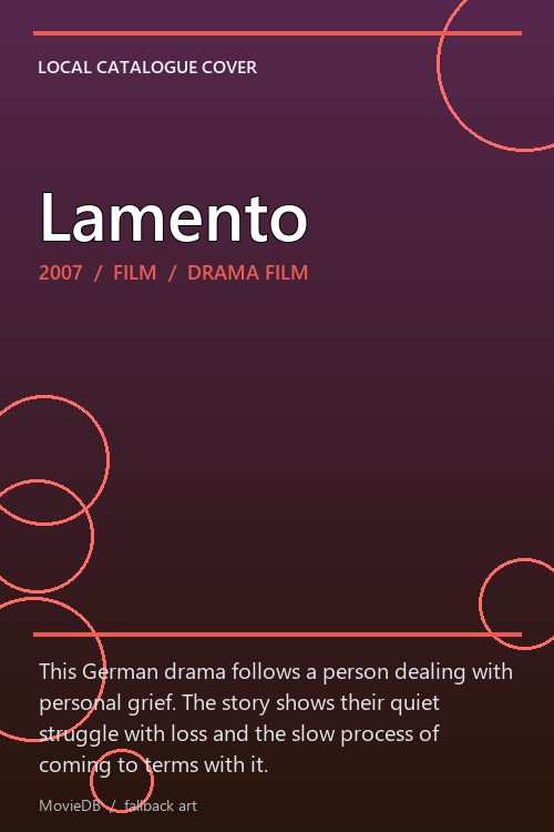 Lamento poster
