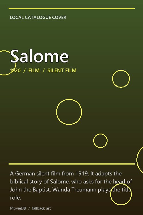 Salome poster