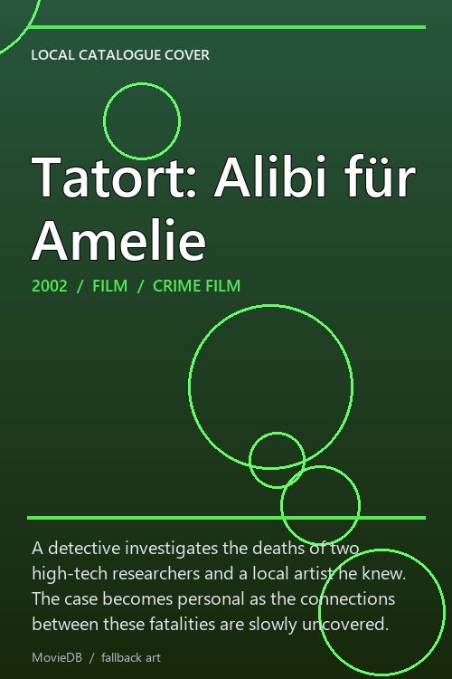 Tatort: Alibi für Amelie poster