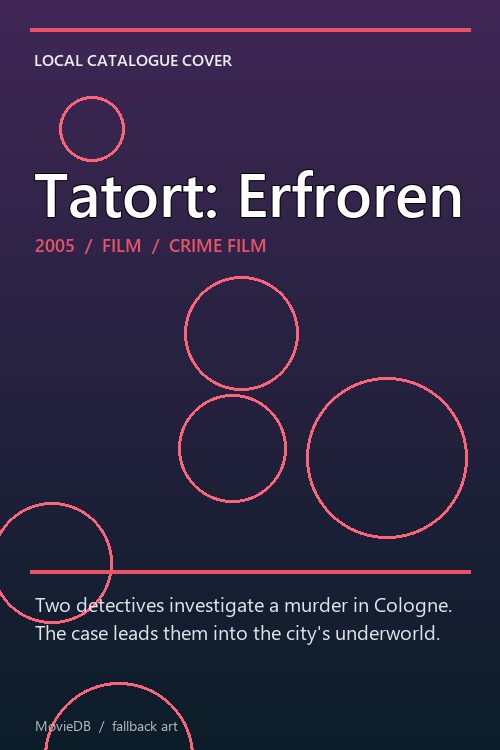 Tatort: Erfroren poster
