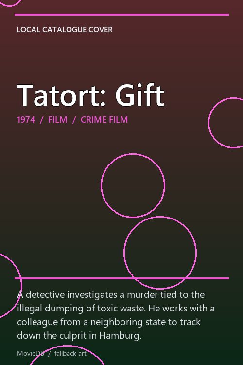 Tatort: Gift poster