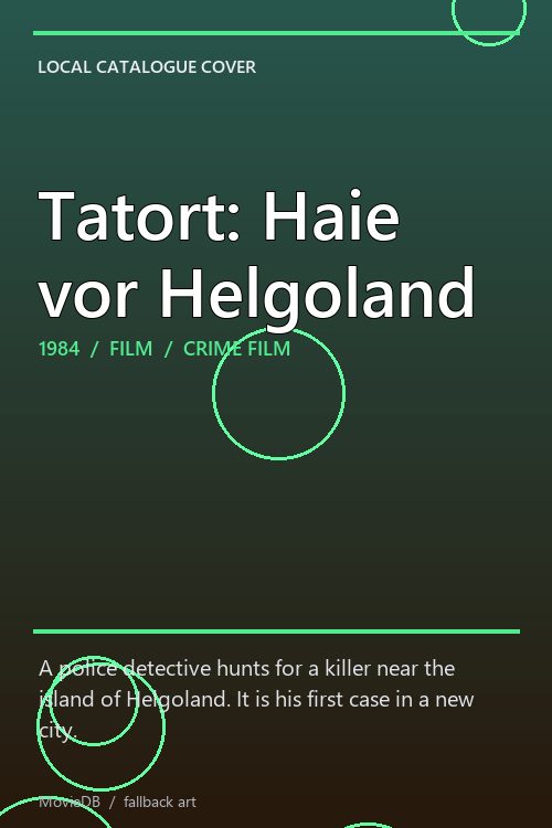 Tatort: Haie vor Helgoland poster