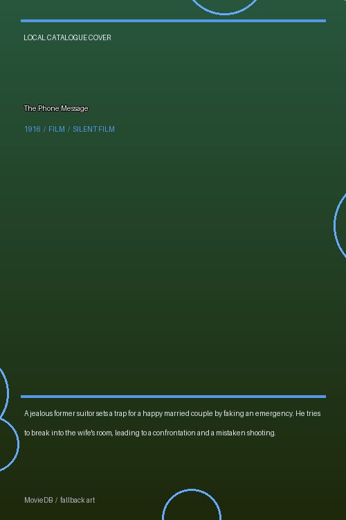 The Phone Message poster