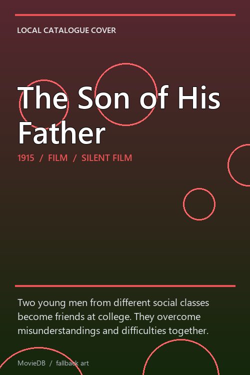 The Son of His Father poster