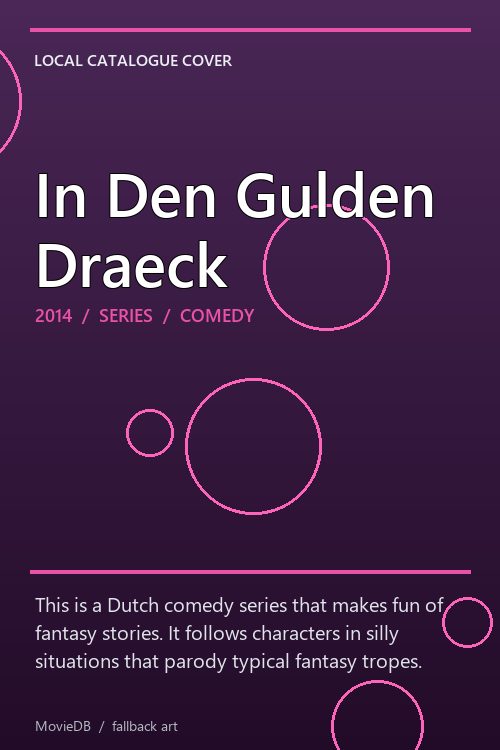 In Den Gulden Draeck poster