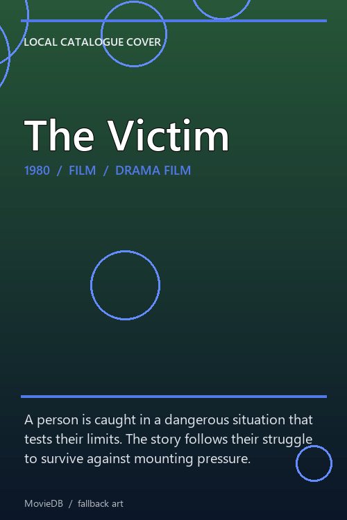 The Victim poster