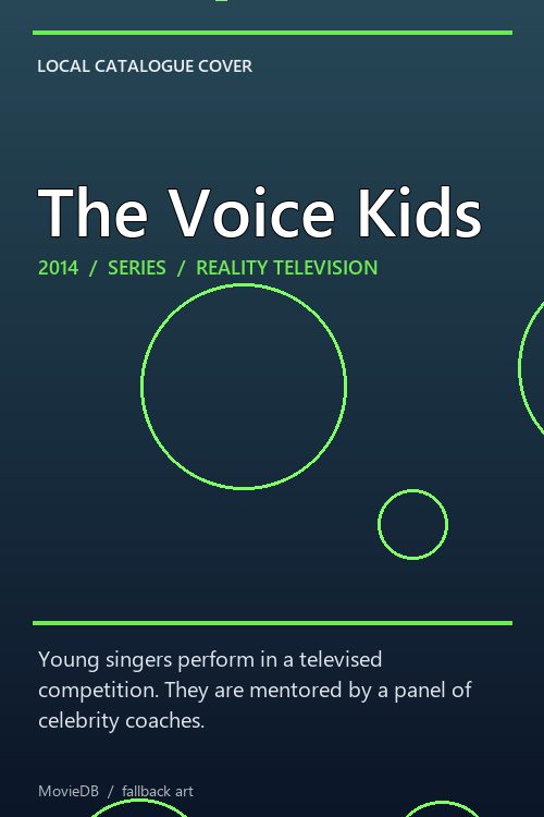 The Voice Kids poster
