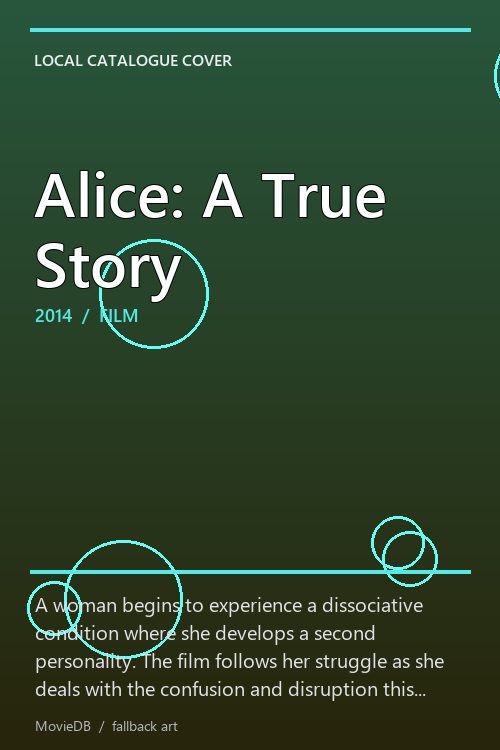 Alice: A True Story poster