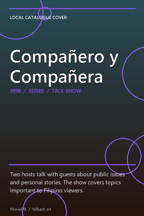 Compañero y Compañera poster