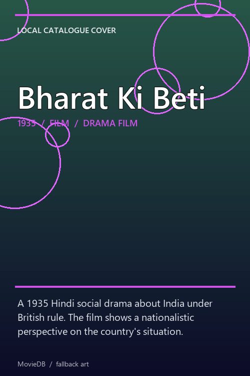 Bharat Ki Beti poster