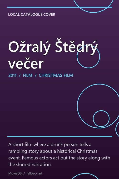 Ožralý Štědrý večer poster