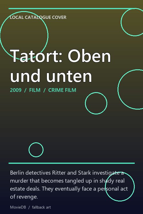 Tatort: Oben und unten poster
