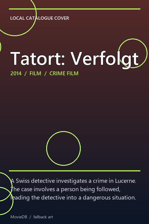 Tatort: Verfolgt poster