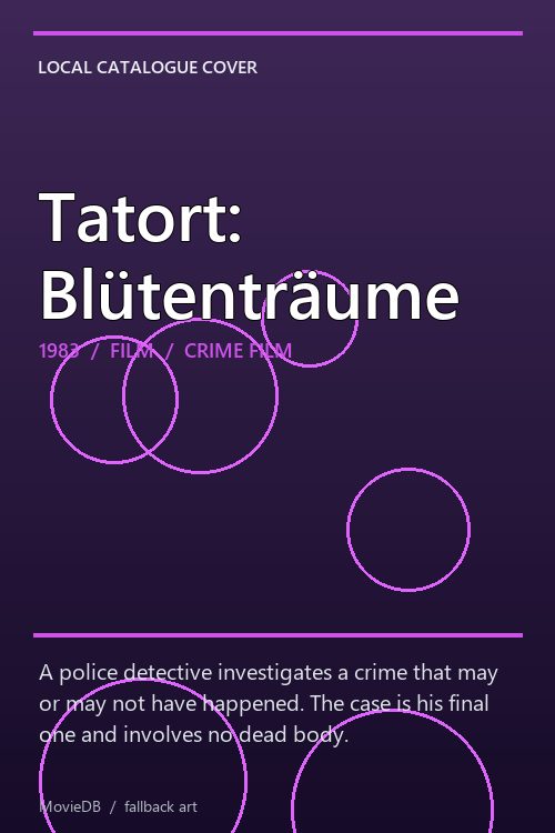 Tatort: Blütenträume poster
