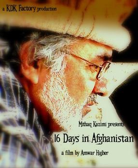 16 Days in Afghanistan poster