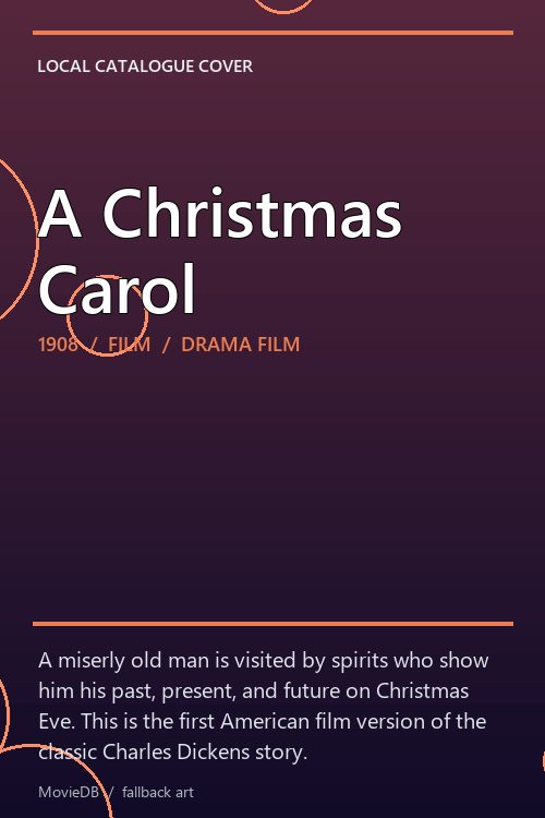 A Christmas Carol poster