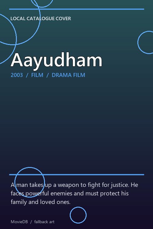 Aayudham poster