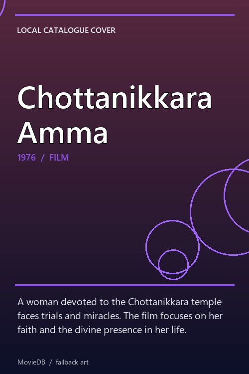 Chottanikkara Amma poster