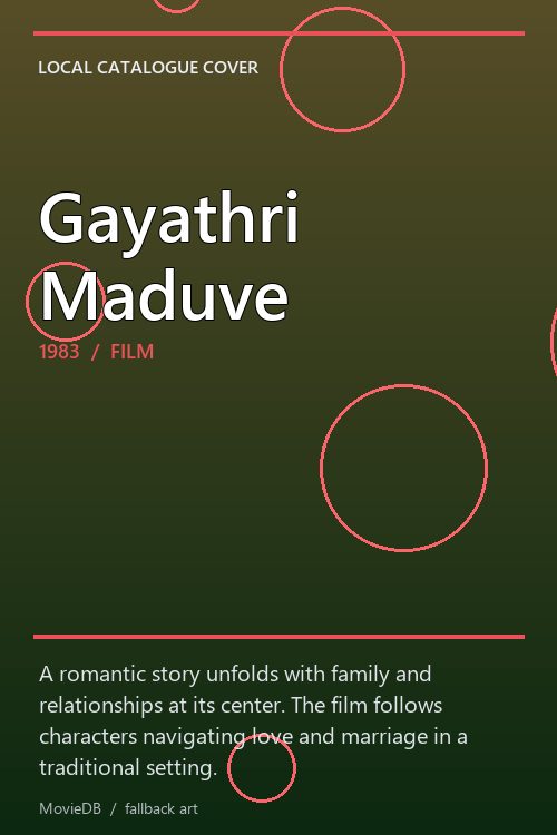 Gayathri Maduve poster