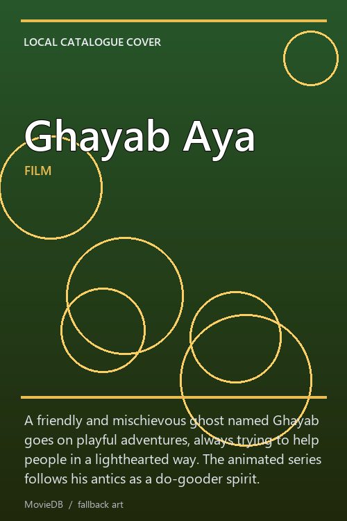 Ghayab Aya poster