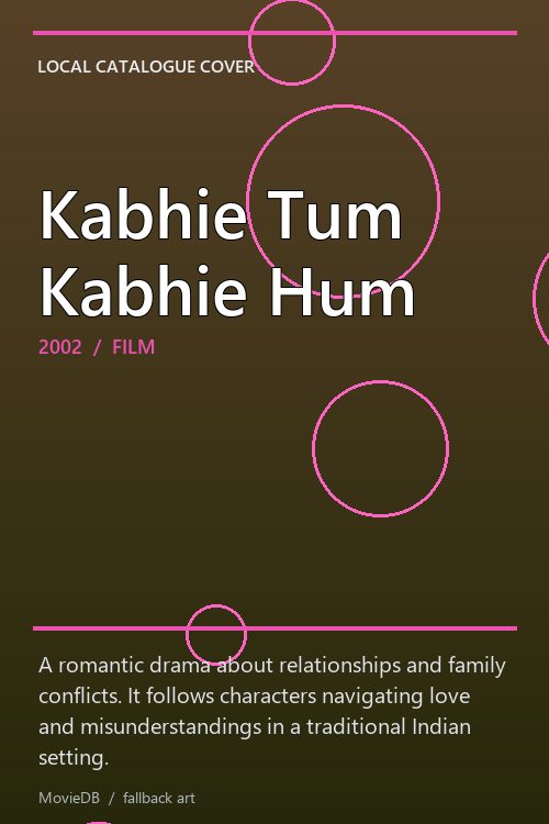 Kabhie Tum Kabhie Hum poster