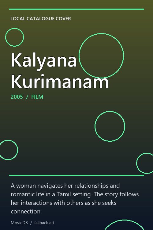 Kalyana Kurimanam poster