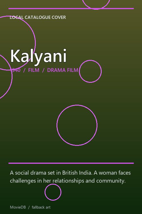 Kalyani poster