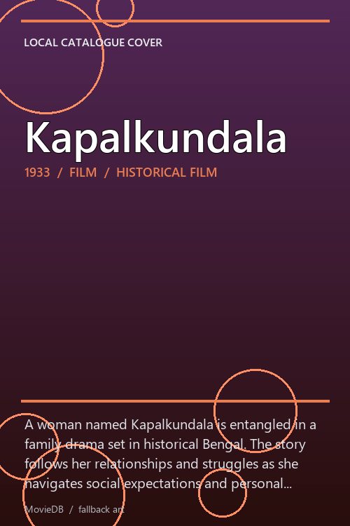 Kapalkundala poster