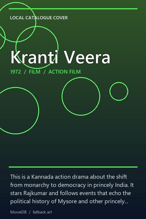 Kranti Veera poster
