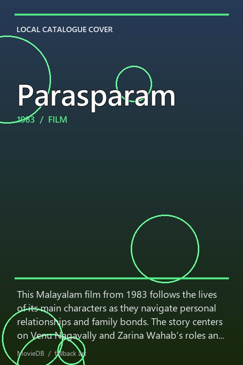 Parasparam poster