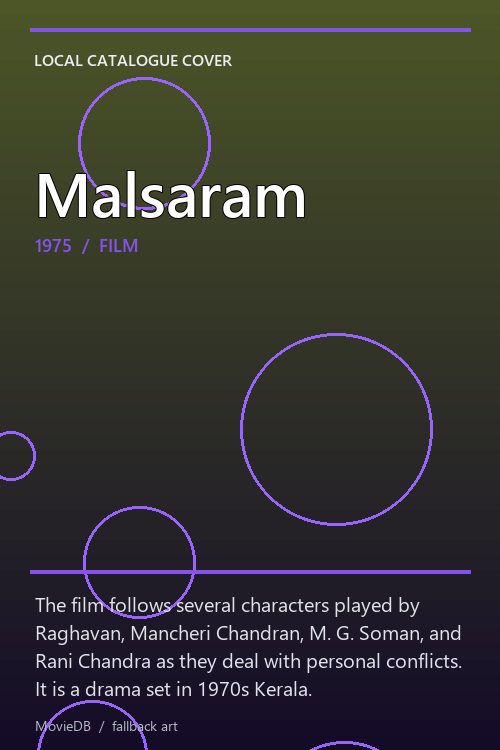 Malsaram poster