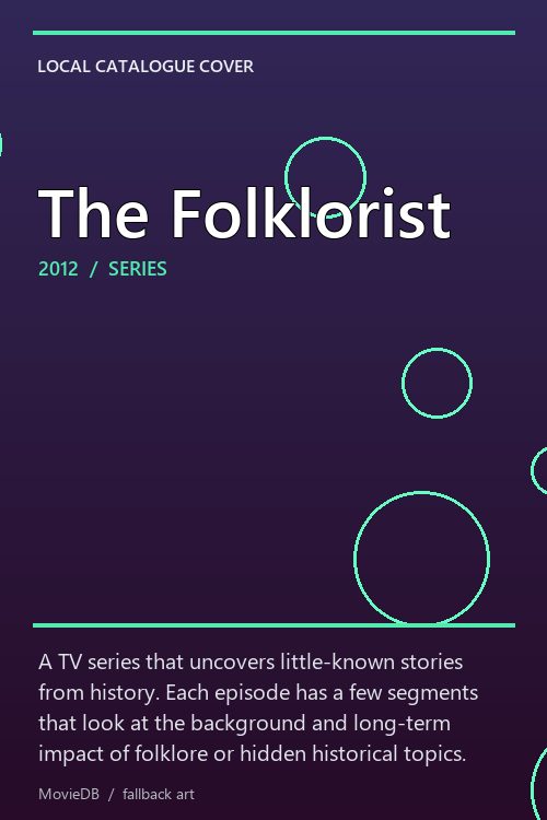 The Folklorist poster