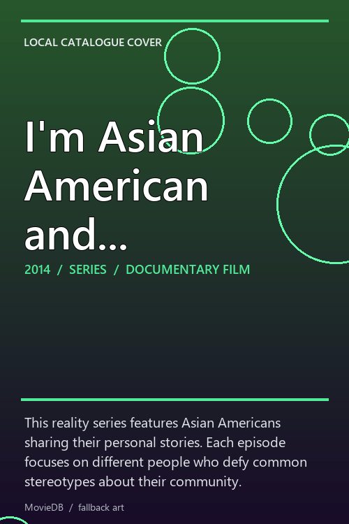I'm Asian American and... poster