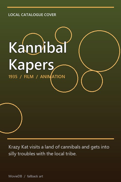 Kannibal Kapers poster